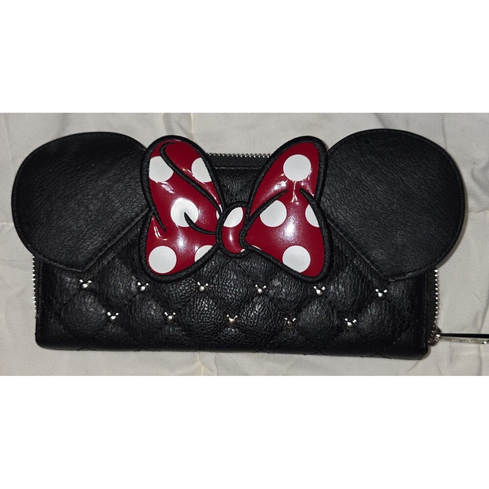NWOT loungefly Disney Minnie mouse wallet clutch purse bag!